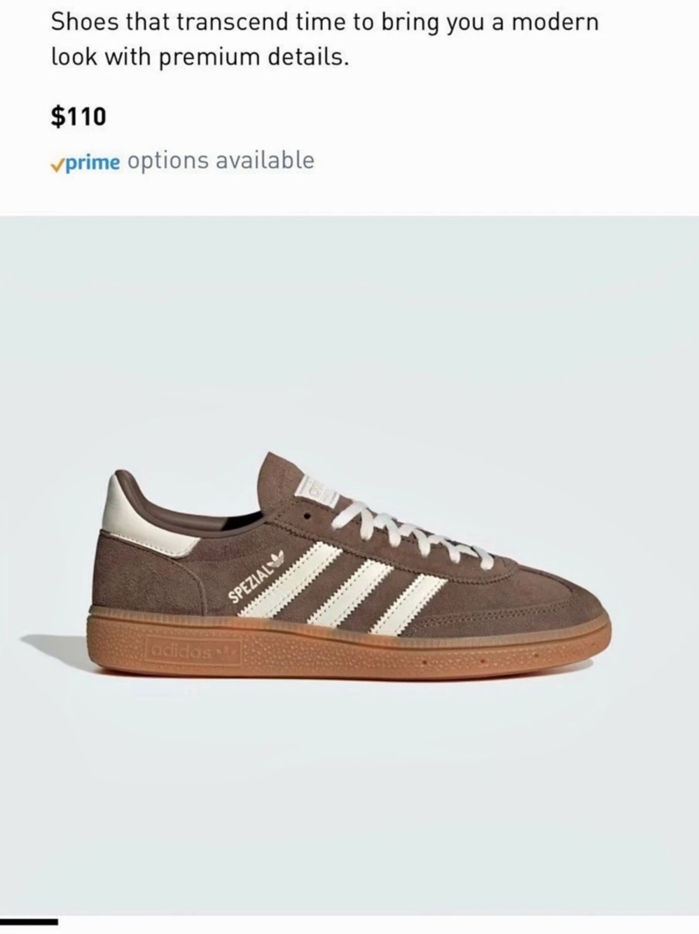 adidas Handball Spezial Brown & White